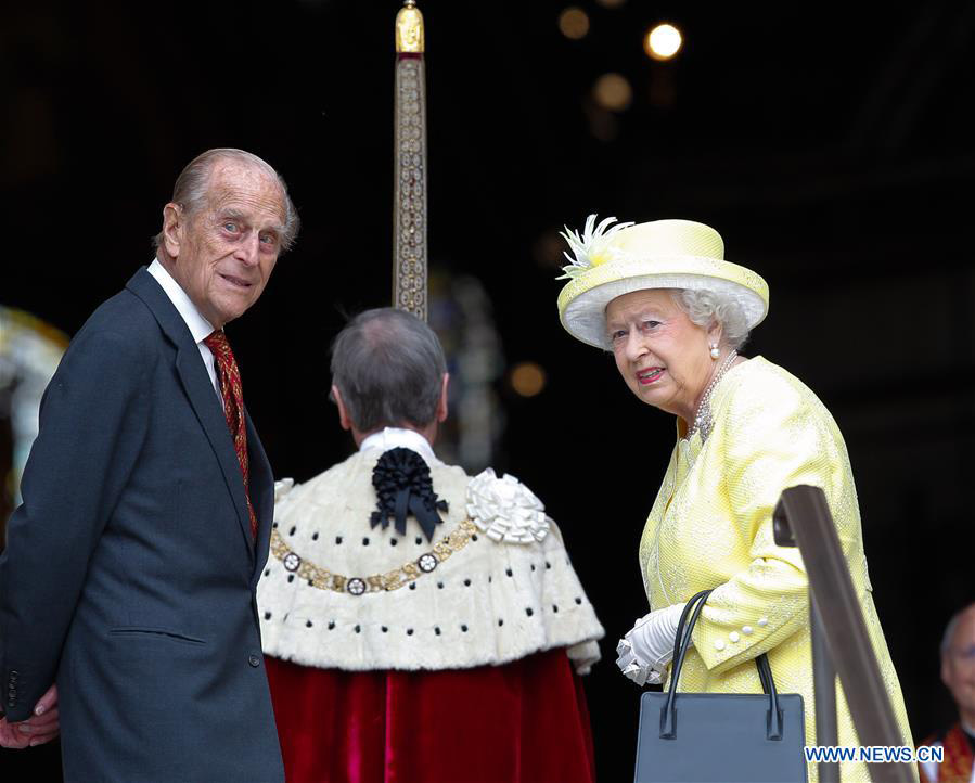 Thanksgiving service marks British Queen's 90th birthday