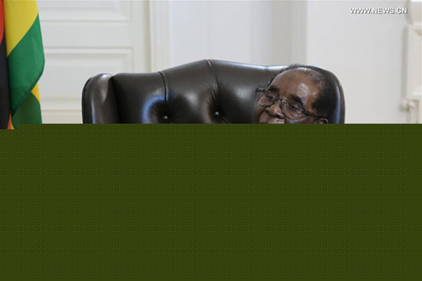 Zimbabwean President Robert Mugabe resigns