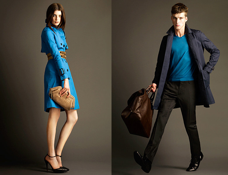 Burberry發(fā)布2012春夏型錄