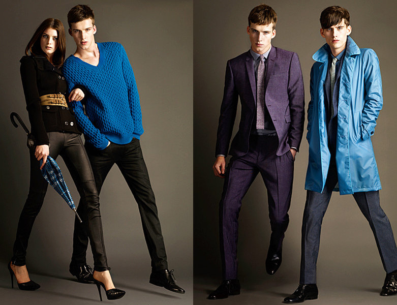 Burberry發(fā)布2012春夏型錄