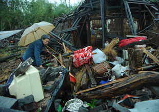 重慶大風、冰雹災(zāi)害致26人死亡