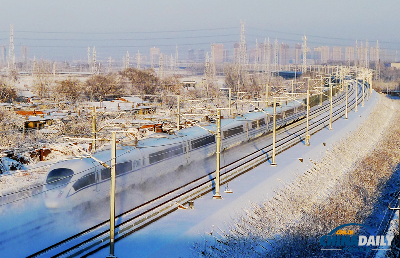 哈大高鐵沈陽至大連段完美通過首場暴風雪考驗
