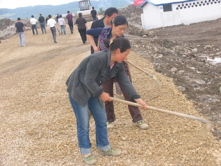 新北川中學(xué)地震周年開建 欲打造一流名校[組圖]