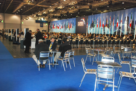 20國集團領(lǐng)導(dǎo)人舉行早餐會（組圖）