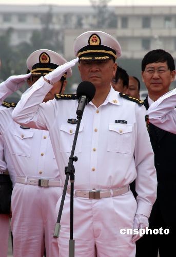 中國海軍第二批護(hù)航編隊出發(fā) 赴亞丁灣海域護(hù)航