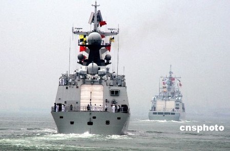 中國海軍第二批護(hù)航編隊出發(fā) 赴亞丁灣海域護(hù)航