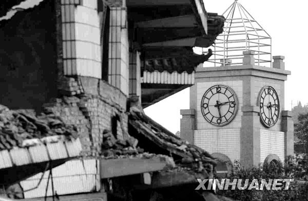 汶川地震一周年：歷史永遠銘記[組圖]