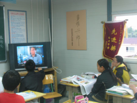 新北川中學地震周年開建 欲打造一流名校[組圖]