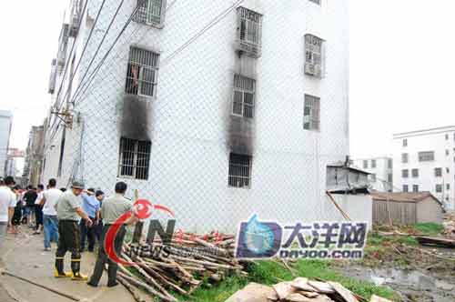 汕頭一內(nèi)衣廠發(fā)生火災(zāi) 造成13人死亡