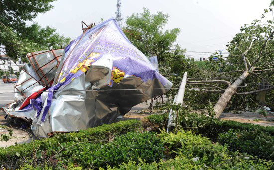 河南商丘開封濟源特大風(fēng)雹致22人死亡
