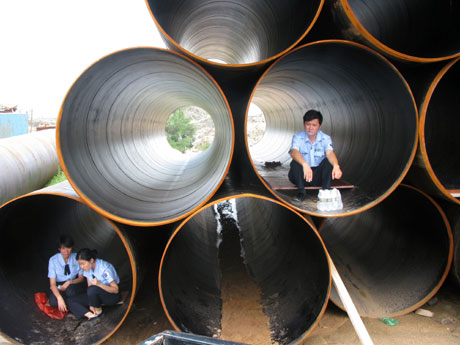 ?？诎咨抽T(mén)污水處理廠擴(kuò)建工程發(fā)生事故 5工人被困
