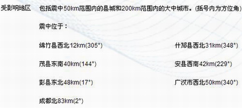 四川德陽(yáng)市綿竹市發(fā)生5.6級(jí)地震 成都震感強(qiáng)烈