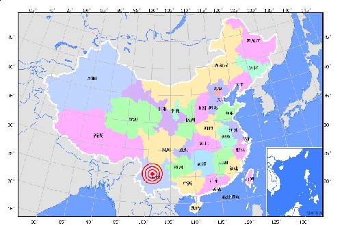 云南姚安地震造成126萬人受災(zāi)1人死亡