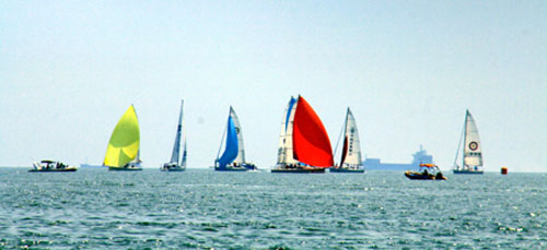 2009青島國際帆船賽開始舉行