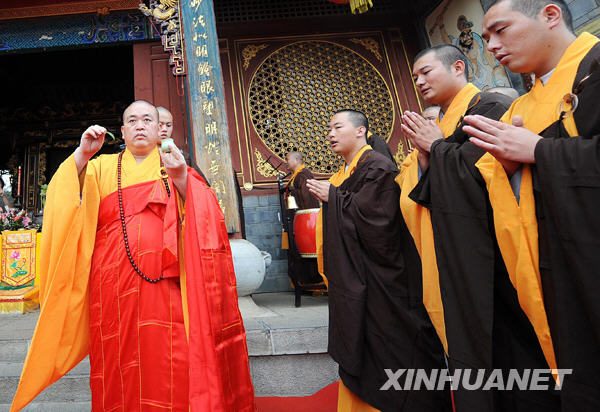 云南“官渡少林寺”正式掛牌[組圖]