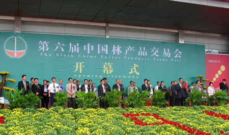 第六屆中國林產(chǎn)品交易會(huì)在山東菏澤舉行