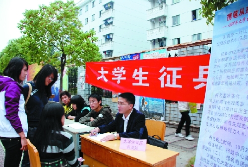 大學(xué)生應(yīng)征入伍享八項(xiàng)優(yōu)惠 退伍由地方政府安置