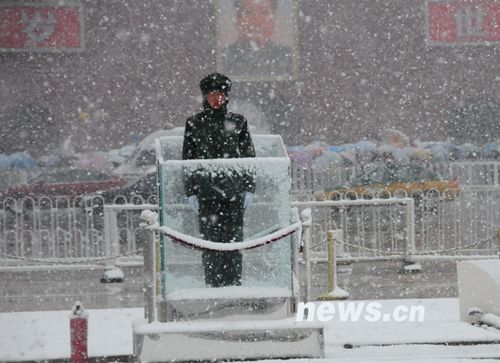 北京受降雪影響部分航班延誤 已啟動應急預案
