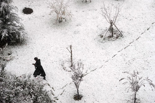 外國媒體稱北京11月1日降雪系人工催生