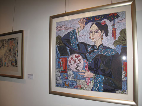 《人文北京•百年四合院——翟鷹畫(huà)展》開(kāi)幕