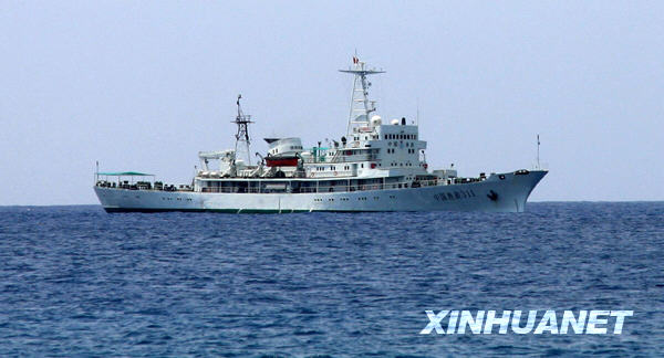 中國(guó)漁政旗艦船再抵西沙永興島加強(qiáng)海域管理