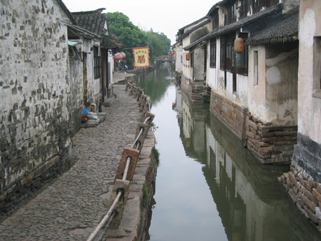 煙雨的周莊 世博的水鄉(xiāng)印象（組圖）