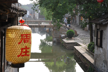 煙雨的周莊 世博的水鄉(xiāng)印象（組圖）